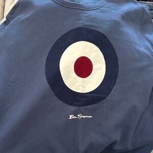 Ben Sherman Navy Target Sweatshirt